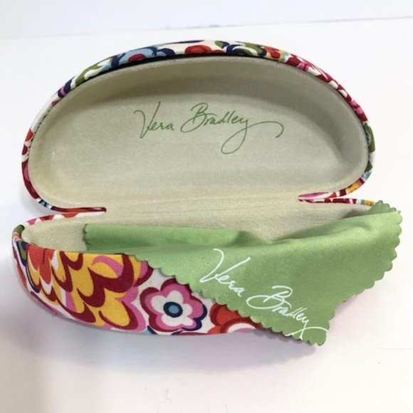 Vera Bradley Accessories - Vera Bradley Large Floral Hard Eye Glass Case